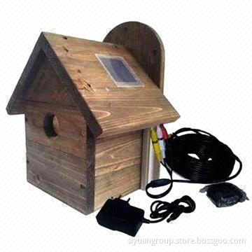 Nest Box Camera with CMOS Image Sensor and 380TVL Resolution, Wireless Camera System